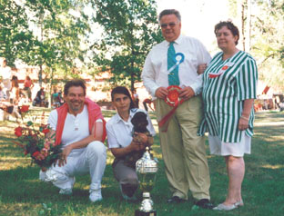 MULTIWINNER FRECKLE-FACE COBRA AS BIS FOR HASSE LEHTINEN IN BACKAS 1999